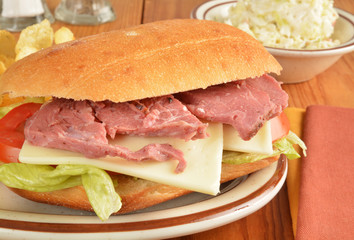 Poster - Roast beef sandwich