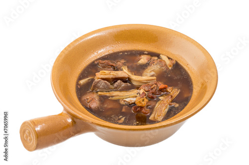 Fototapeta na drzwi i meble Goat soup chinese style