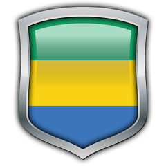 Wall Mural - Gabon shield