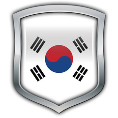 Sticker - South Korea shield