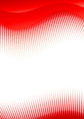 Vector red background