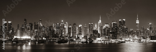 Plakat Midtown Manhattan skyline