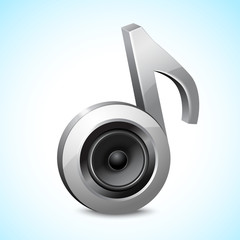 Audio speaker note