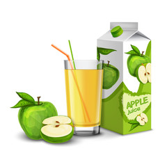 Poster - Apple juice set