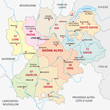 © lesniewski - rhone-alpes administrative map