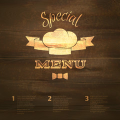 Poster - Restaurant menu template