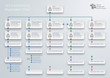 Infographics Vector Background #Organization Chart
