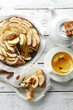 © Africa Studio - Homemade apple pie served on table, close-up
