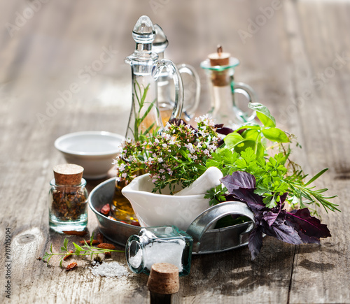 Obraz Dibond Herbs and Spices