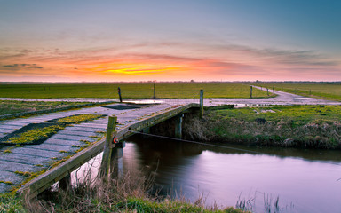 Canvas Print - Country Bridge