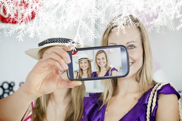 Poster - Hand holding smartphone showing photo