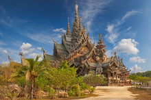 Sanctuary Of Truth, Pattaya, Thailand.