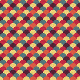 Fototapeta  - abstract retro geometric pattern