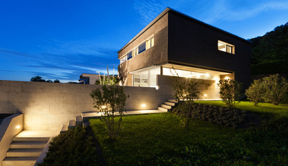 Architecture modern design, house, outdoor