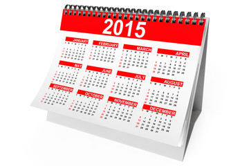 Poster - 2015 year desktop calendar