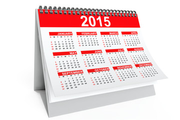 Poster - 2015 year desktop calendar
