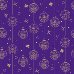 Wall Mural - christmas design, seamless pattern