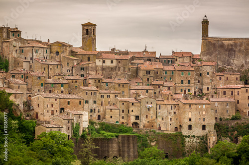 View of a green valley in S...
