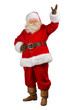 Santa Claus with his hands open