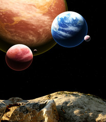 Wall Mural - beautiful majestic space