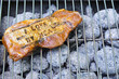 © Westend61 - Pork steak with branding on barbecue grill