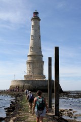 le phare de cordouan dans l'estuaire de la gironde