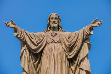 Outdoor Statue Of Jesus