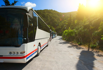 Tourist buses