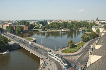 Wall Mural - Panorama Wrocławia