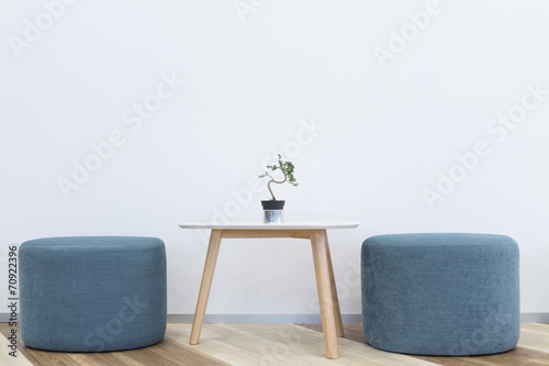 Fotografia, Obraz modern interior design chair and table