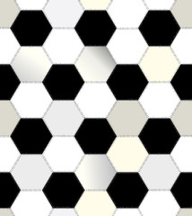 Poster - Patchwork of hexagons
