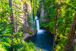 Toketee waterfalls, Umpqua river, Oregon