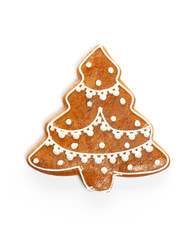 Wall Mural - Christmas gingerbread cookie