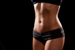 © hamara - Perfect belly of slim beautiful woman
