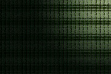 Wall Mural - green binary data technology background