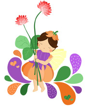 Fairy With Flower