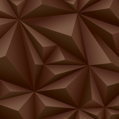 Brown geometrical background.