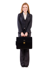 Woman businesswoman in business concept