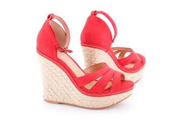 Sticker - Red sandals