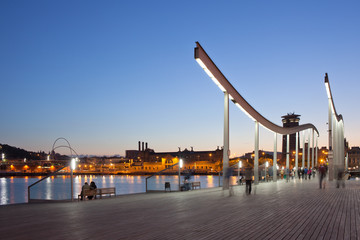 Wall Mural - Evening in Barcelona