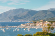 Panorama of Saint-Florent, Corsica, France