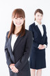 © taka - portrait of asian businesswomen on white background