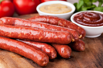 Canvas Print - sausages