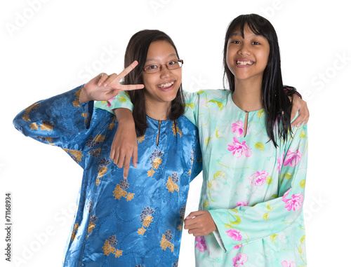 teenage traditional attire