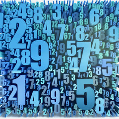 numbers background