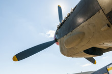 The Propeller Of De Havilland Mosquito Bomber