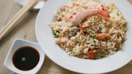 Wall Mural - Fried chinese rice