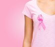 © Syda Productions - close up of woman with cancer awareness ribbon