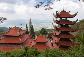 Pagoda in Vietnam.