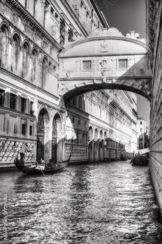 Fototapeta na wymiar Venezia, Ponte dei Sospiri